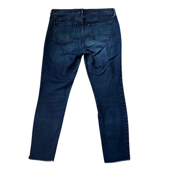 Old Navy Dark Wash Skinny Ankle Jeans Womens Size 10 - Picture 8 of 8